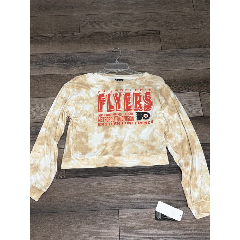 NHL Philadelphia Flyers Eastern Conference Long Sleeve Shirt  XL 14/16 NWT